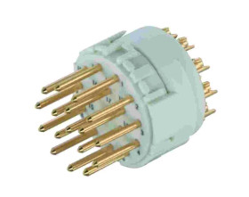 Złącze okrągłe M23 męskie 17pin 160V 09151172602