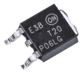 MOSFET P-kanałowy 15.5 A DPAK (TO-252) 60 V SMD Pojedynczy 65 W 150 miliomów