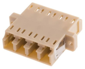 Adapter światłowodowy, typ: LC do LC, Wielomodowy, Duplex