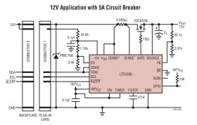 Hot Swap Controller with IC Compatible Monitoring
