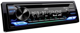 JVC KD-DB922BT Radio samochodowe Tuner DAB+, Zdalne sterowanie z kierownicy, Zestaw głośnomówiący Bluetooth®