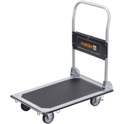 Meister Werkzeuge 8985530 Flatbed Trolley Folding Steel 150kg Load