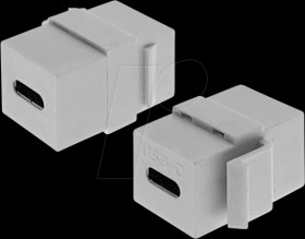 151780 Keystone Adapter USB C socket - USB C socket white