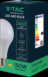 23748 LED lamp E14, 20 W, 2452 lm, 4000 K