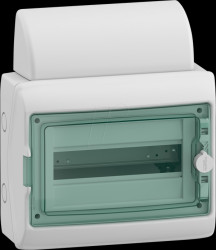 13431DE Mureva wet room distributor, 1-row, surface-mounted, IP65