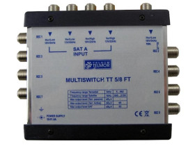 Multiswitch Telmor-Telmor TT 5/8 FT końcowy z zasilaczem
