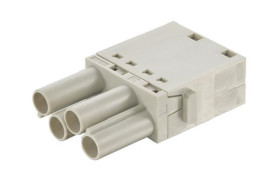 Moduł złączy dużej mocy 4-pinowe HARTING 40A Żeński Wciskane