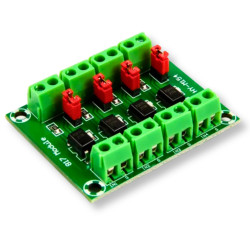 Moduł izolacji galwanicznej PC817 optoizolator 4-kanałowy 3-24V transoptor