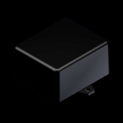 Teko - seria SMART (SR23-E.9) - uniwersalna obudowa w kolorze czarnym (76 x 63,5 x 41 mm)