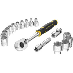 Stanley FMMT98102-0 FATMAX&#xAE; 3/8in M PRO-STACK&#x2122; Socket Set, 18 Piece