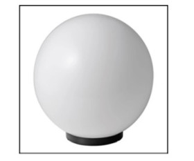 Oprawa ogrodowa parkowa E27 GLOBE kula fi 250mm biała 1080.201B