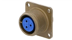 97-3102A-14S-7S Złącze Okrągłe Pin 3 Rozmiar 14S 97 Stop Aluminium