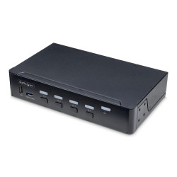 Przełącznik KVM 3.5 mm Stereo P4AD122-KVM-SWITCH, 4-portowy USB 1 1, StarTech.com DisplayPort
