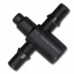 Dwójnik do emiterów i kroplowników wejście 5mm wtyk na wąż 3x5mm Bradas DSK-5133L5