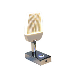 Lampa kinkiet LED 12V 24V Kamper łódź przyczepa biały ciepły