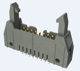 Listwa stykowa PCB 16-pinowe Quickie raster: 2.54 mm Prosty 2-rzędowe Amphenol ICC Otwór przelotowy 1.5 kV Bez osłony