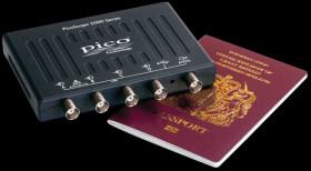 PQ016 USB oscilloscope, 4 channels, 50 MHz