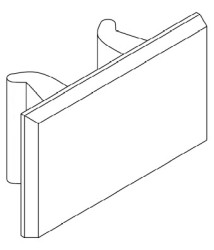 Etykieta przekaźnika, Harmony Relay RSB, Tabliczka informacyjna, do użycia z: Gniazdo RSLZ