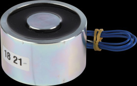 ITS-MS5030-12VDC Elektro - Haftmagnet, 5030, 12 V DC, 5 W, Topfmagnet mit Litze