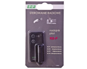 Pilot dwuprzyciskowy 12V A23 868MHz 30m czarny RS-P2