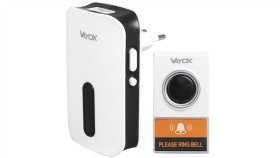 Dzwonek Bezprzewodowy 110-240V / Przycisk Na Baterie Va0268 Vayox