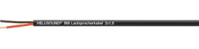 Speaker cable, 4-wire, 2.5 mm², unshielded, PUR, black, 400112