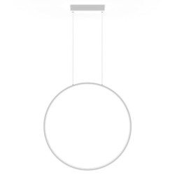 Lampa wisząca Mirror L biała IP44 LED CCT Light Prestige