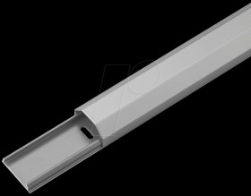 90666 Aluminium cable conduit, 1.1 m, 33 mm wide