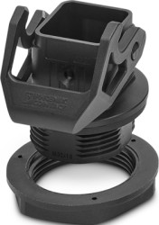 Surface mount housing, size D7, PA, 1 x M32, bar lock, IP66, 1672255