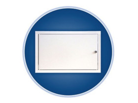 Drzwi z blachy stalowej RD-5 Z 400x200x50 mm 7-759 SABAJ