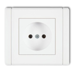 FLEXI biały FGP-1p Gniazdo poj. bu KARLIK