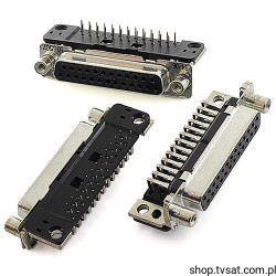 8-106507-2 Socket D-SUB DB25 THT TYCO