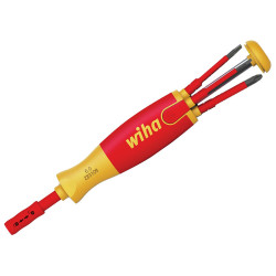 Wiha 41158 electric LiftUp Bit Magazine TX Screwdriver Set, 6 Piece