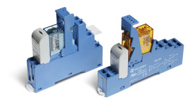 Przekaźnikowy moduł sprzęgający 15,8mm, 2P 8A 12V DC, styki AgNi, zaciski śrubowe, szyna DIN 48.52.7.012.0050SPA