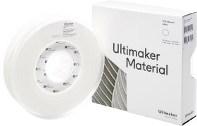 Filament do drukarek 3D PLA UltiMaker PLA - M0751 White 750 - 211399, Średnica filamentu: 2.85 mm, 750 g, biały