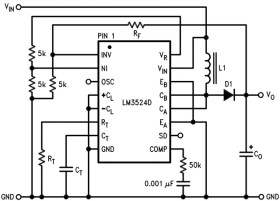 40V, 0.2A 350KHz PWM controller