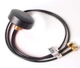 Wielokierunkowy Antena wielopasmowa, zewnętrzna TANGO43/0.5M/SMAM/SMAM/RP/S/S/17 Przewlekany/przykręcany, SMA Krążek