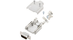 Osłona 9-pinowe D Sub Hoods do Dla kabla Encitech Connectors