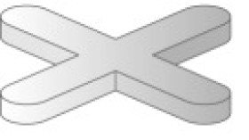 KRZYŻYKI DYSTANSOWE DO GLAZURY 3.0 MM CLIP-STRIP MN-76-003/C 90 szt.