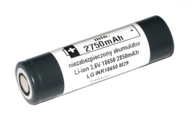 Akumulatorek Li-ion A-18650/3200mAh/10A