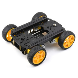 Robot Chassis NP - zestaw inteligentnego podwozia robota z amortyzacją - Waveshare 24419
