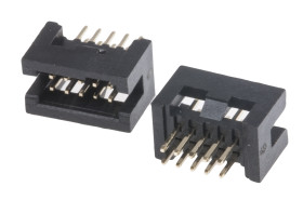 Wtyk PCB 10-pinowe raster: 1.27mm 2-rzędowe RS PRO Przewlekany 1.0A 3.0 kV