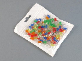 Zestaw diód LED 5mm matowych 6 kolorów po 20szt