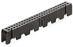 Gniazdo PCB raster 2.54mm 16-stykowe 2-rzędowe przepustowe