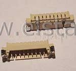 WN 09D Złącze męskie kątowe 9 styków SMD r= 1,25mm