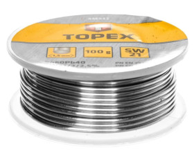 Lut cynowy 60 Sn drut 1,5mm 100g 44E532