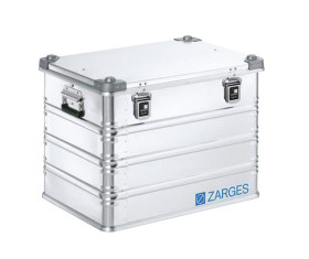 Futerał K 470 wymiary wew 600 mm Wodoodporny wymiary wew 430 mm Wodoszczelność Pianka, Metal Zarges Aluminium, 650 mm