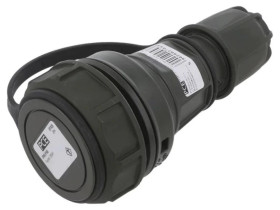 20241-UZłącze zasilające AC gniazdo 2P+PE 250VAC 16A PIN 3 żeńskie