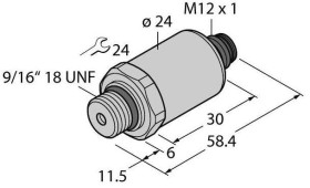 Turck Przetworniki ciśnienia 1 szt. PT600R-2021-U6-H1143