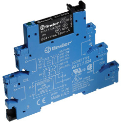 Finder 4C.01.9.012.4050 Crossbar Switch 12 V DC 16 A DIN Rail mount